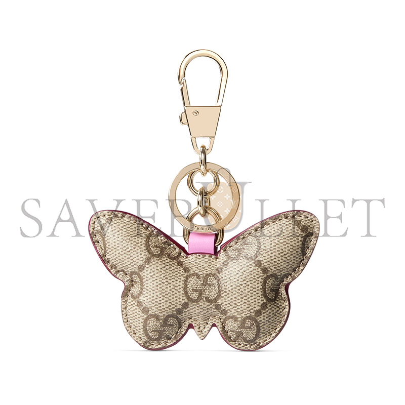 GUCCI BUTTERFLY-SHAPED KEYCHAIN 837346 (11.5*9*1cm) GUCCI BUTTERFLY-SHAPED KEYCHAIN 837346 (11.5*9*1cm)